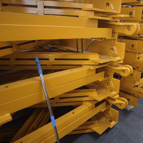 Seção do mastro L68b1 para peças sobressalentes de guindaste de torre