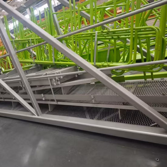 Seção do mastro para guindaste de torre Qtz250 (7032) com comprimento de lança de 70m